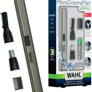 Wahl Micro Groomsman Lithium Trimmer - Gray